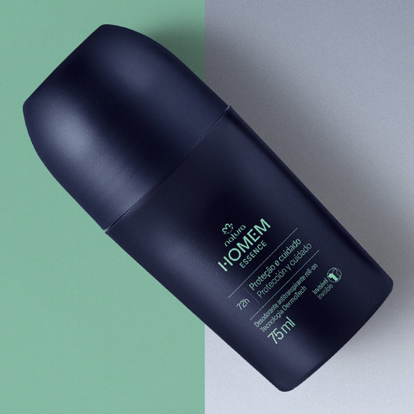 Desodorante Antitranspirante Roll-On Natura Homem Essence