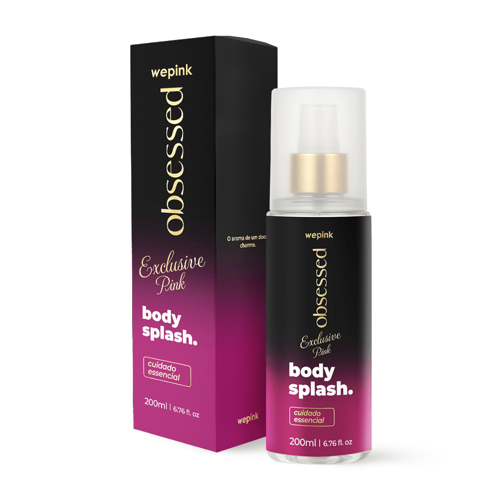 Desodorante de colonia rosa exclusivo Body Splash Obsessed 200 ml - Wepink