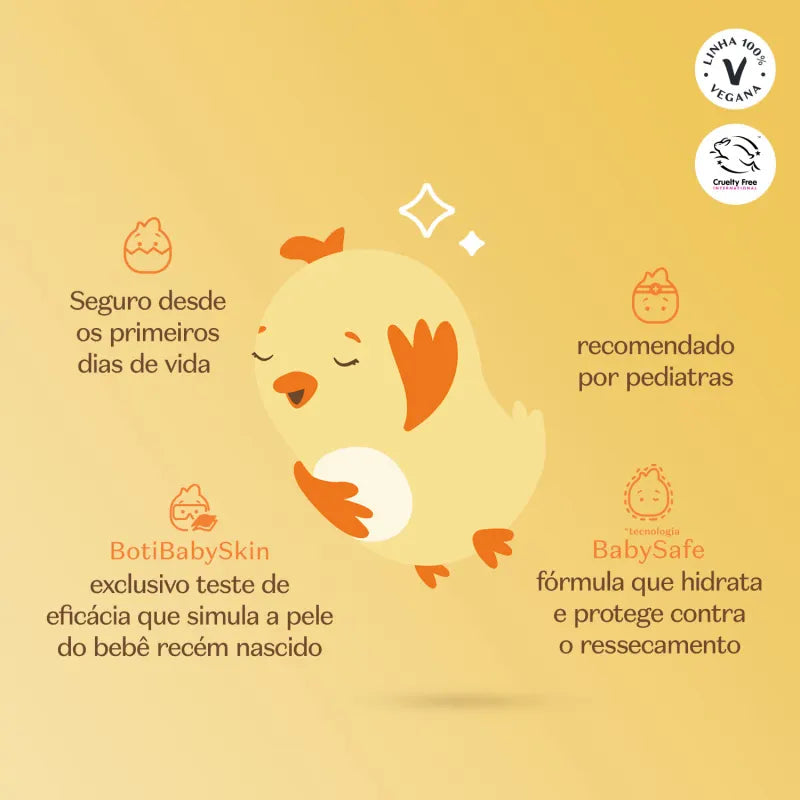 Boti Baby Loção Hidratante Banho e Pós Banho 200ml