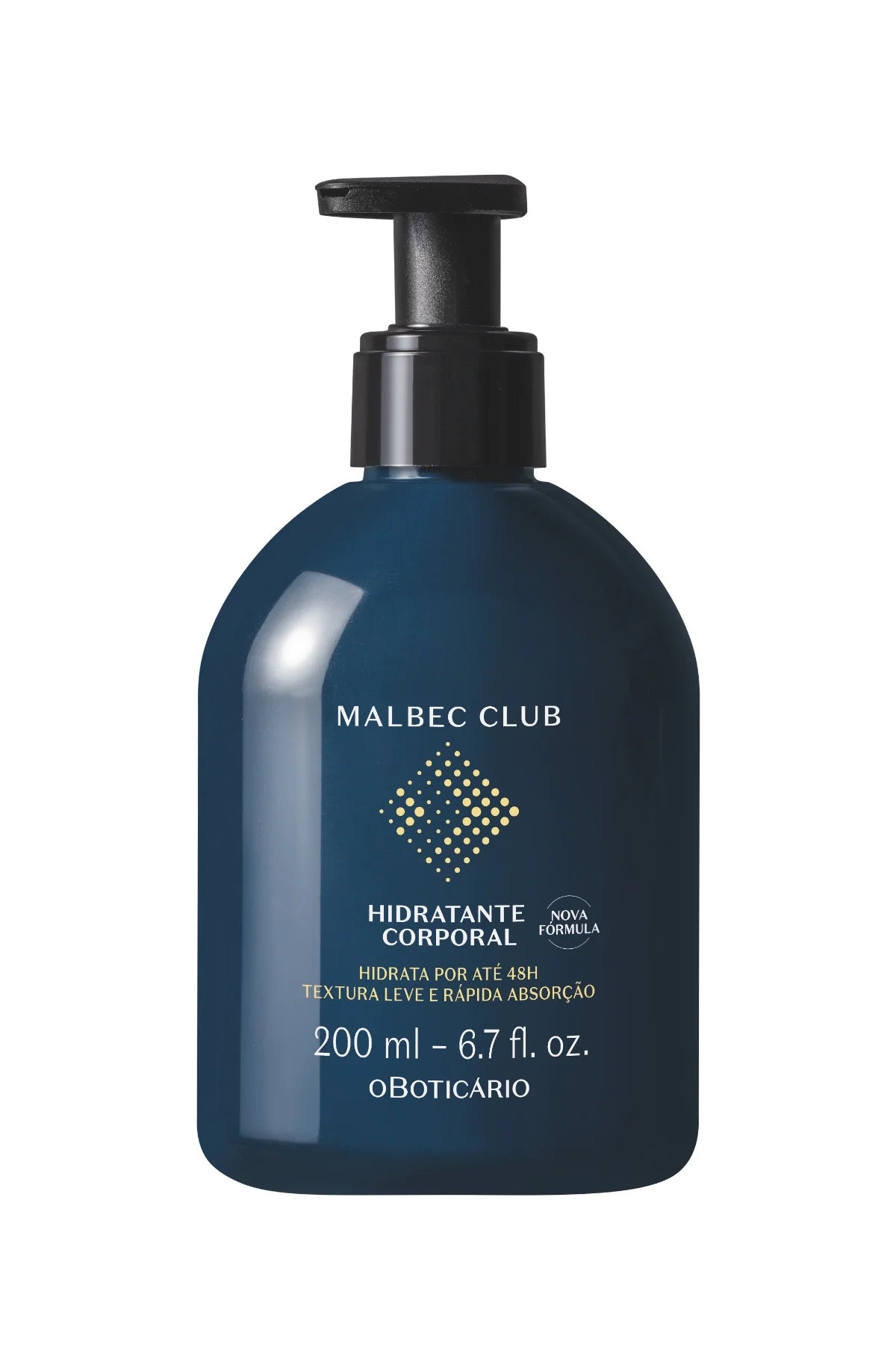 Loción corporal desodorante hidratante Malbec Club, 200 ml