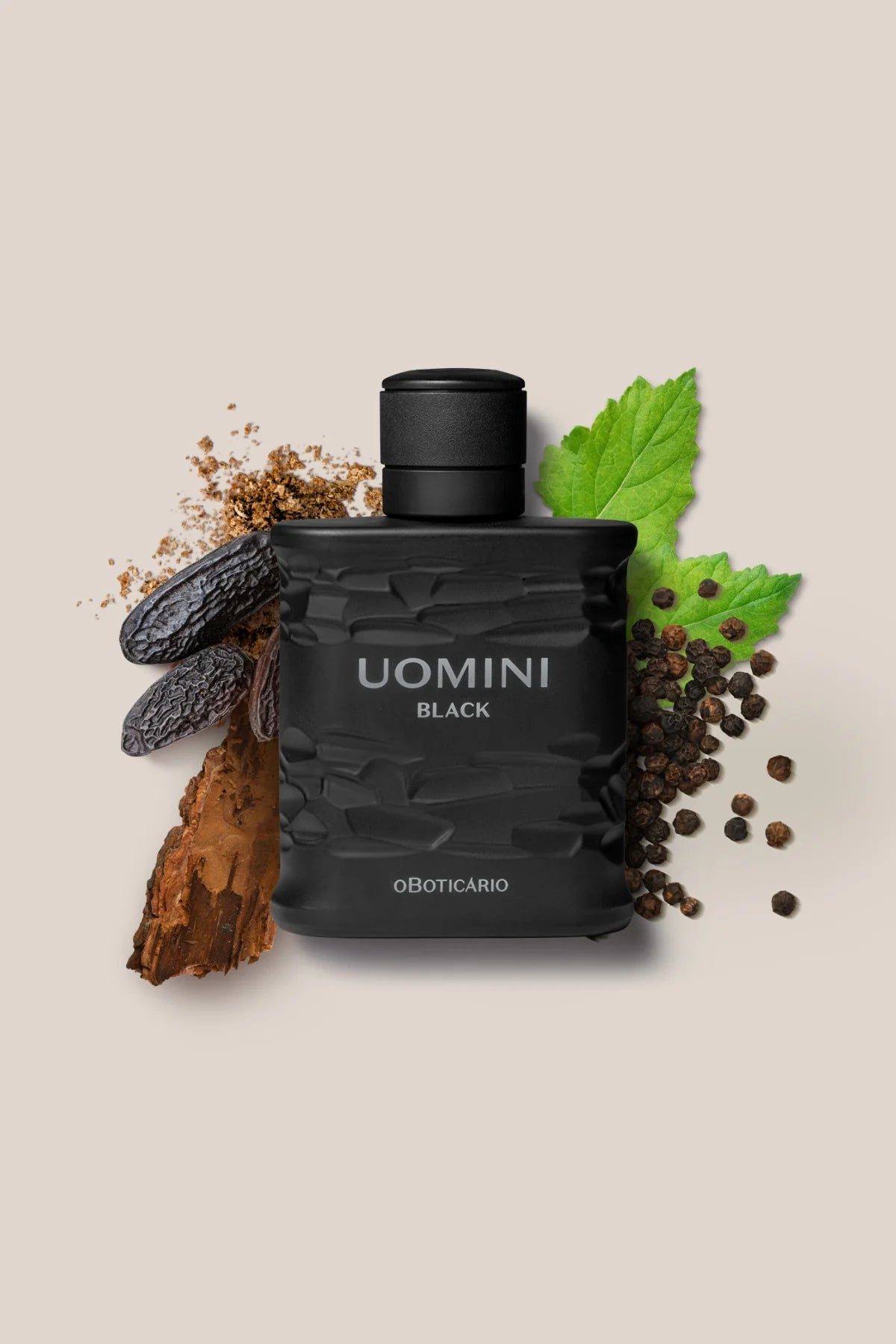 Uomini Black Desodorante Colônia 100ml