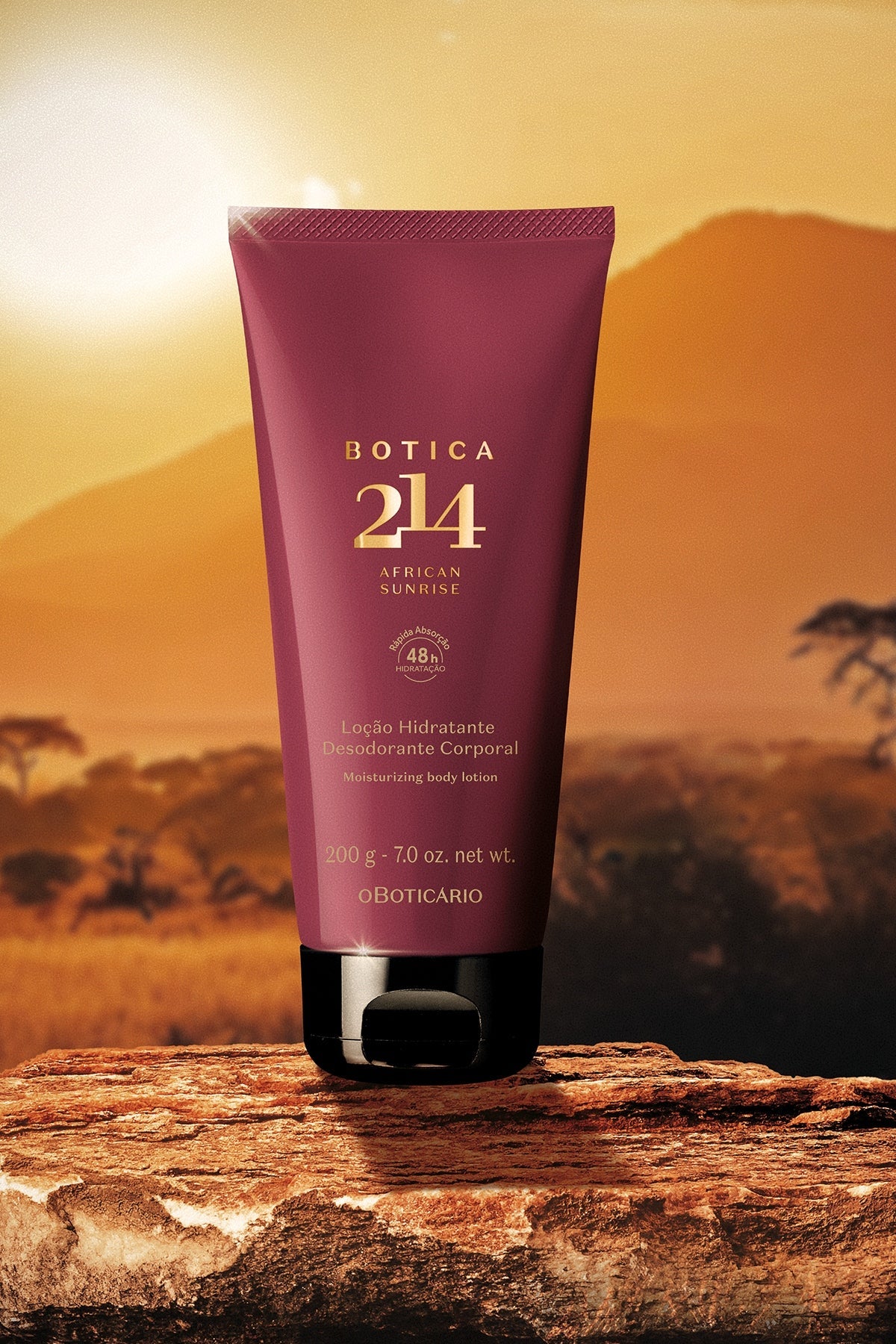 Botica 214 African Sunrise Man Body Lotion 200ml