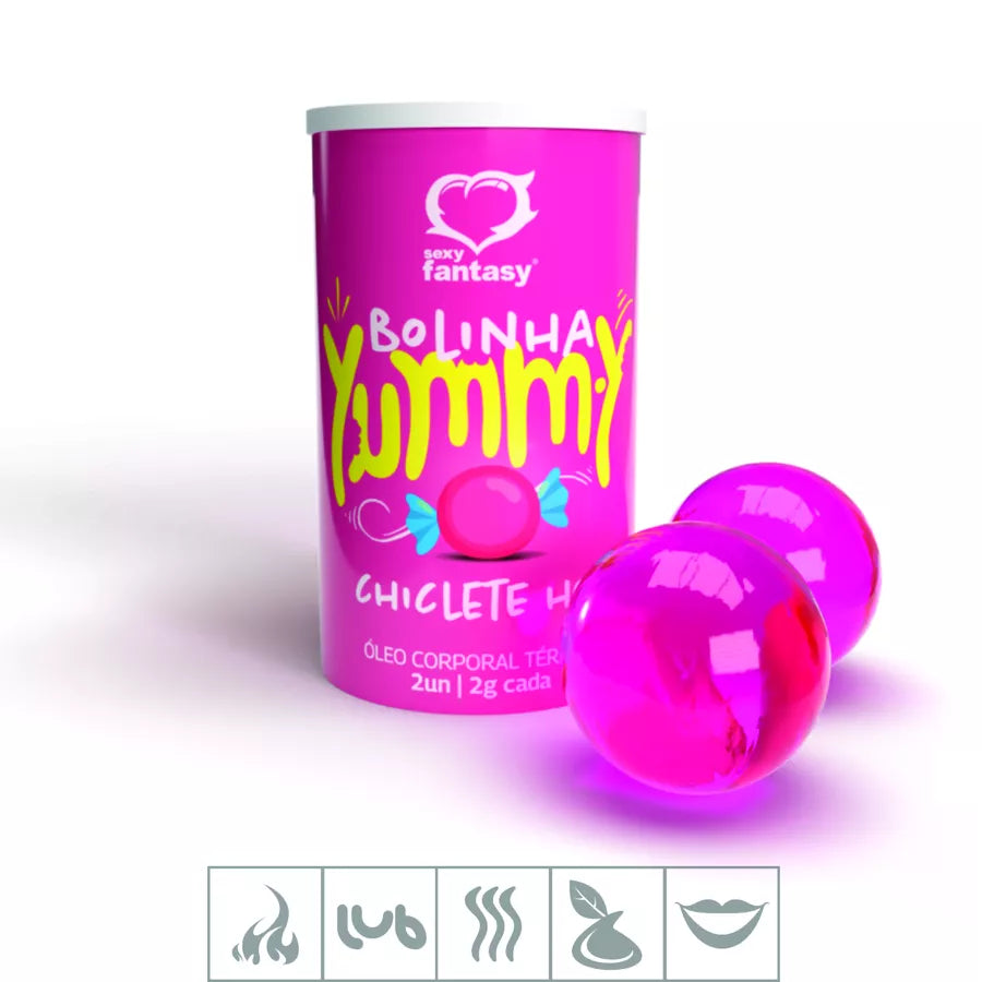 Bola besable Ice Yummy con 2 unidades - Chicle