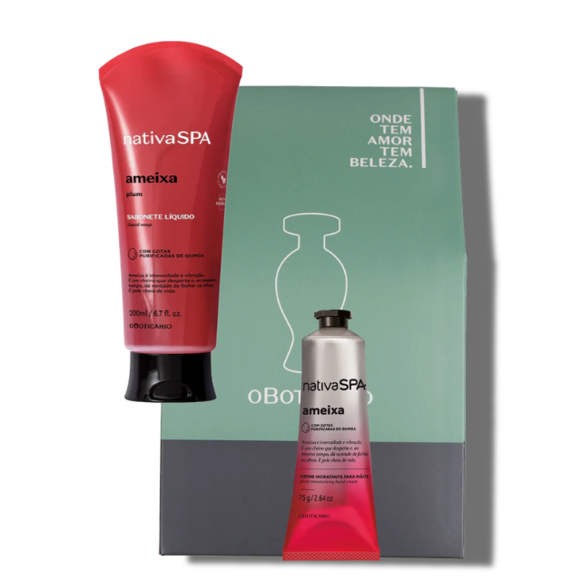 Kit Presente Nativa SPA Ameixa II