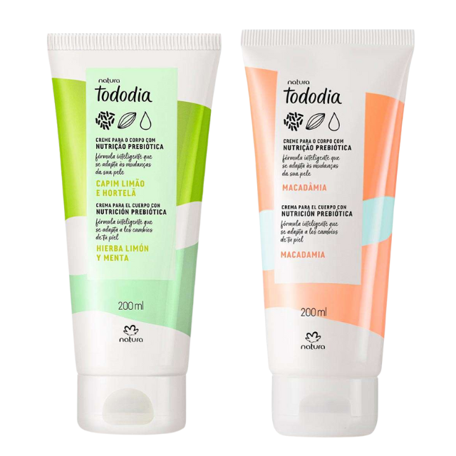 Kit Creme Macadamia 200ml + Capim Limao 200ml