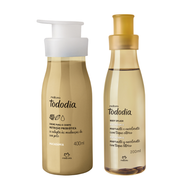 Kit Macadamia Body Splash + Hidratante 400ml