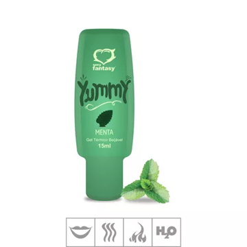 Gel comestible caliente YUMMY HOT 15 ml - Menta