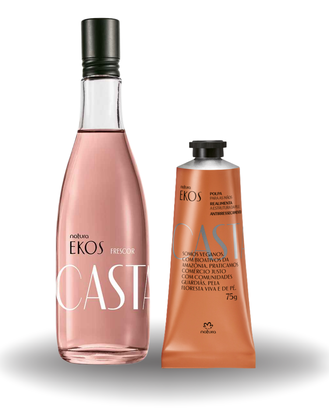 Kit Ekos Castanha: Creme de mao 75g + Frescor 150ml