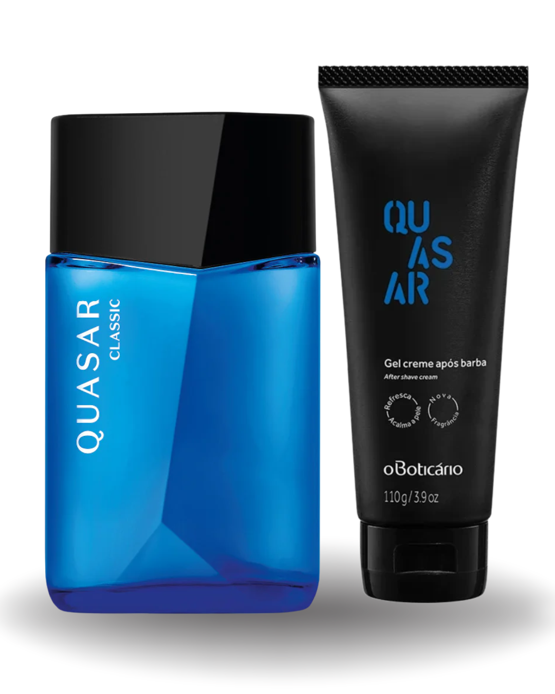Kit Quasar (perfume + creme de barbear)