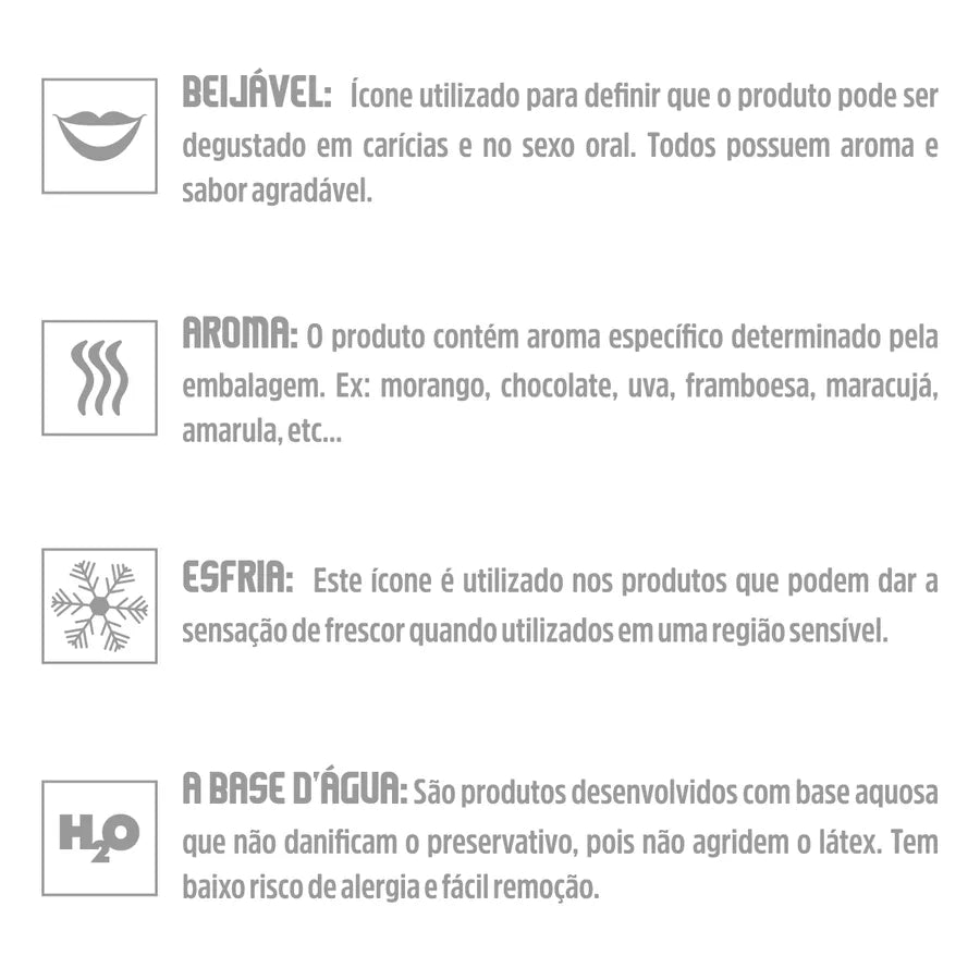 DELICIOSO GEL COMESTIBLE 15ML - MENTA HELADA