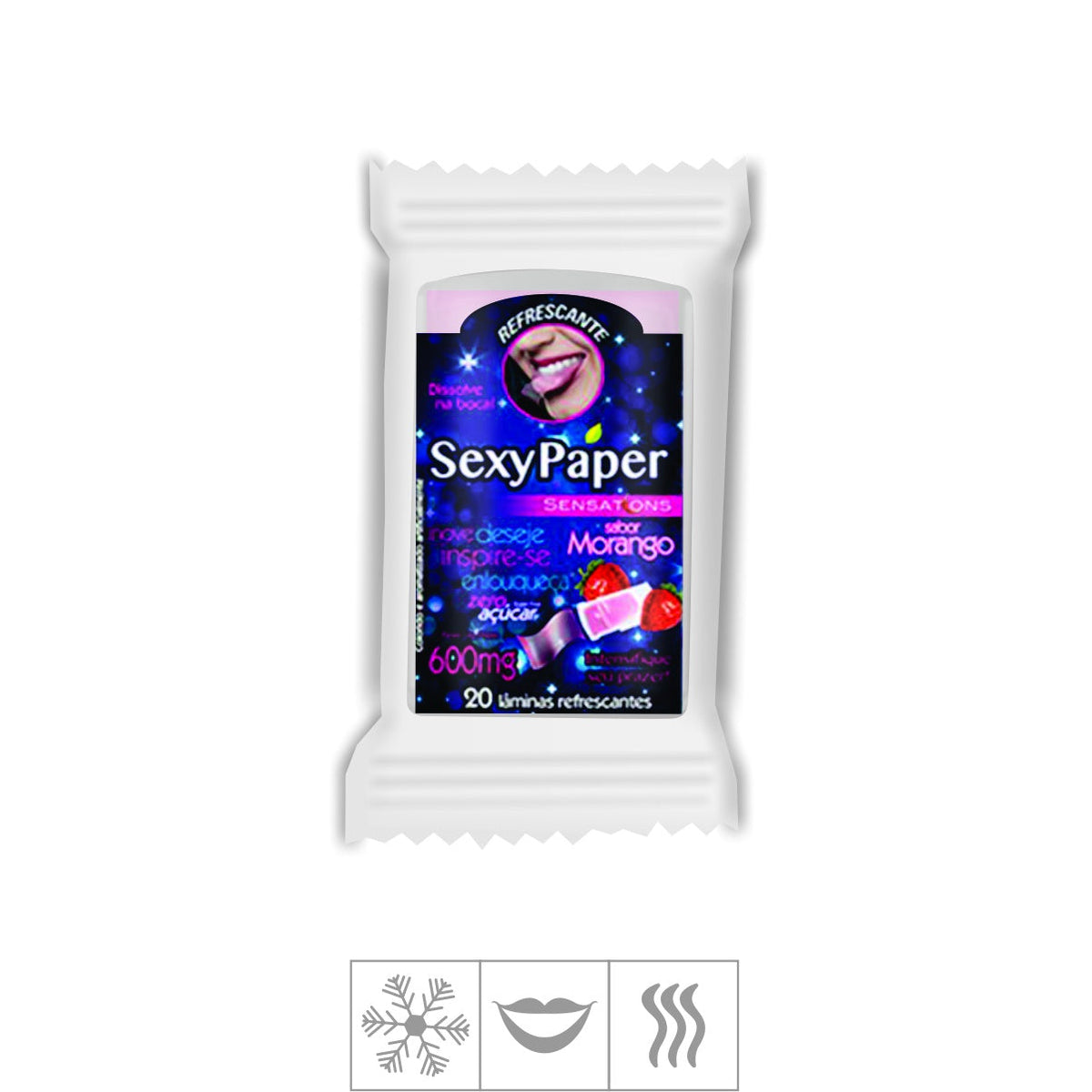 Sexy Paper - Oral Blade de Morango