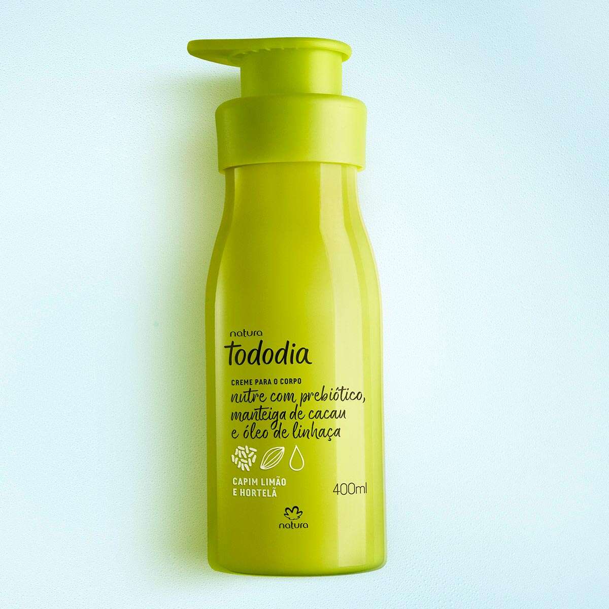 Creme Corporal Tododia Capim Limão e Hortelã - 400ml