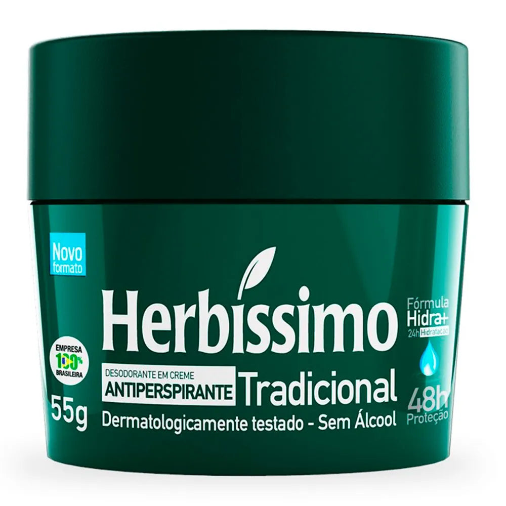 Desodorante Creme Herbíssimo Tradicional 55g