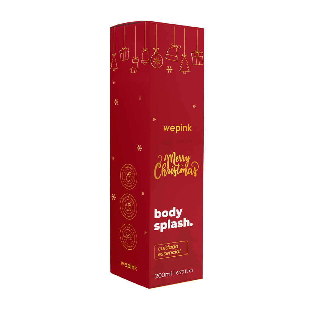 Body Splash Merry Christmas Desodorante Colônia 200ml – Wepink
