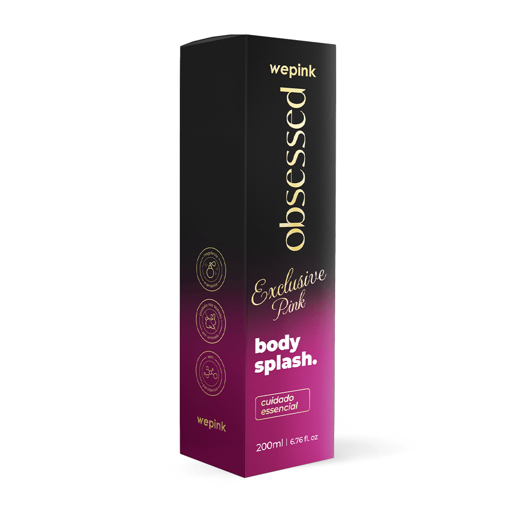 Body Splash Obsessed Exclusive Pink Desodorante Colônia 200ml - Wepink