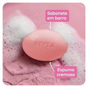 Sabonete Em Barra Hidratante Nivea Orquideas 85g