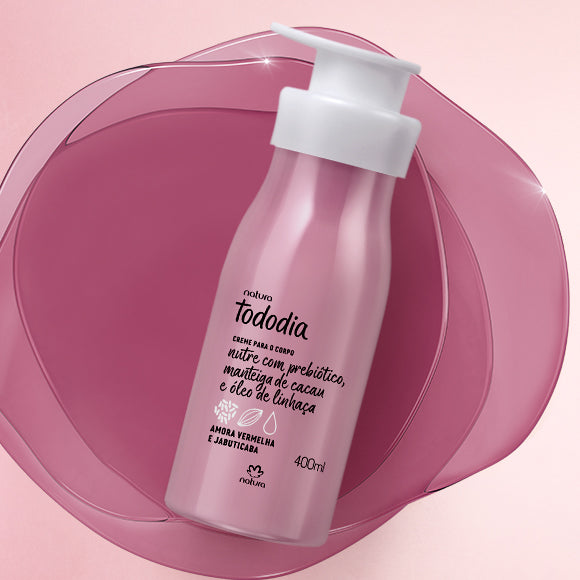 Tododia Hidratante Corporal Amora Vermelha e Jabuticaba 400ml