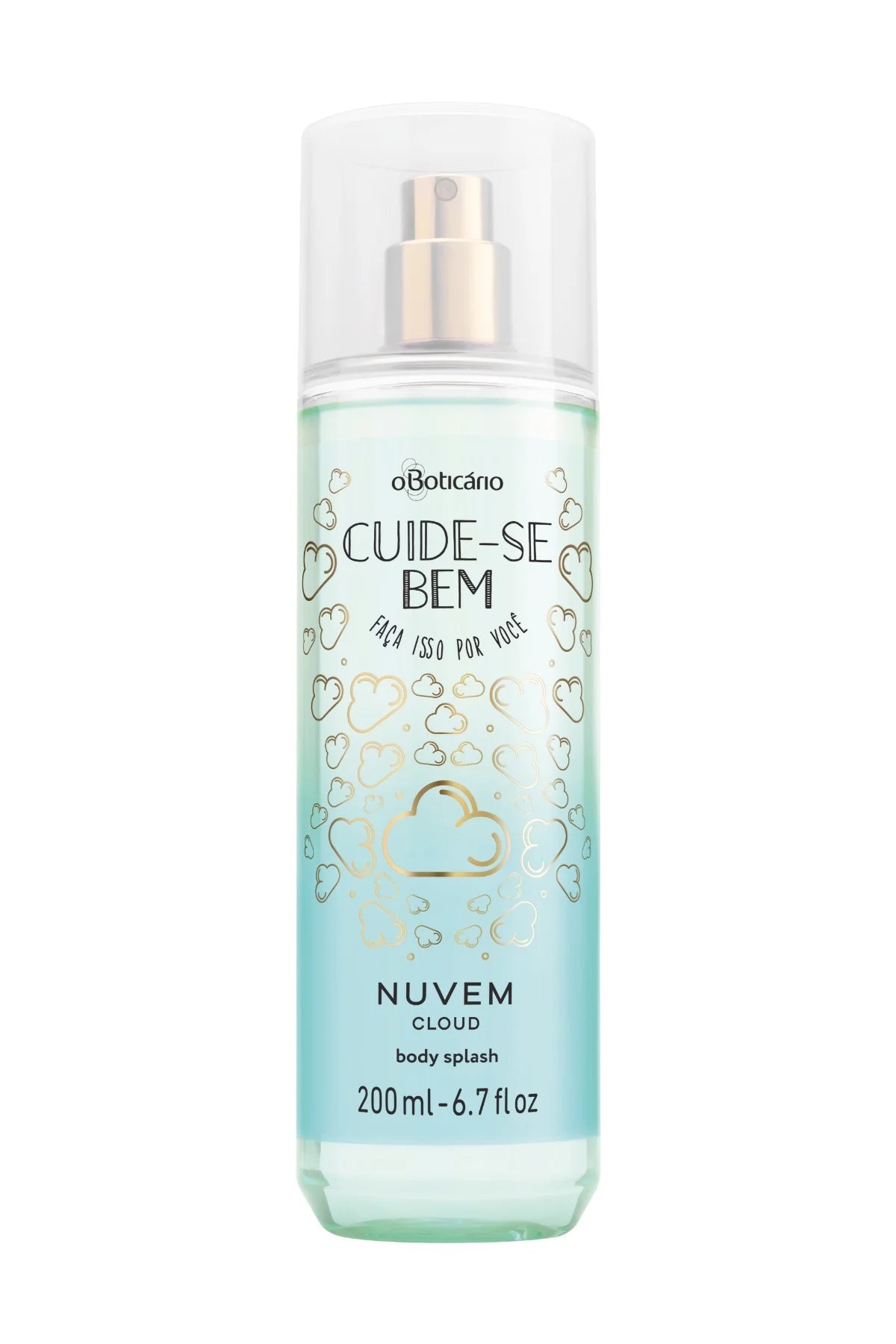 Body Splash Desodorante Colônia Cuide-se Bem Nuvem 200ml