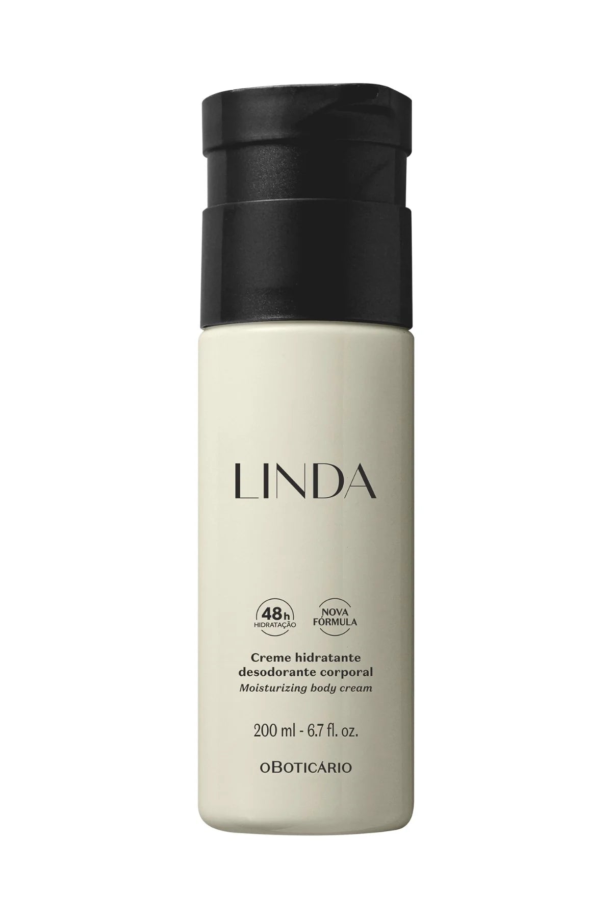 Creme Hidratante Desodorante Corporal Linda 200ml