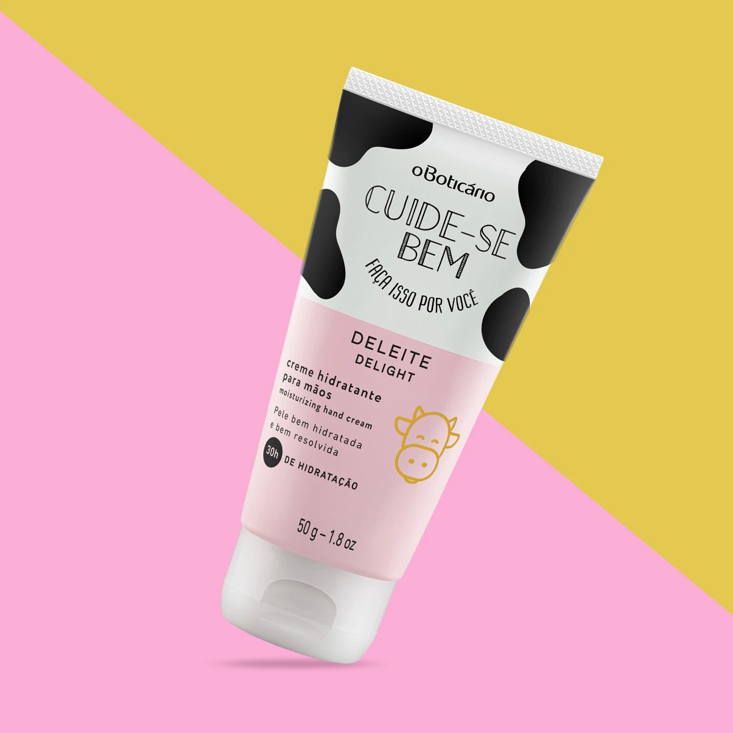 Creme Para Mãos Hidratante Desodorante Cuide-Se Bem Deleite 50G