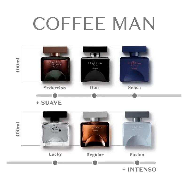 Coffee Man Seduction Desodorante Colônia 100ml