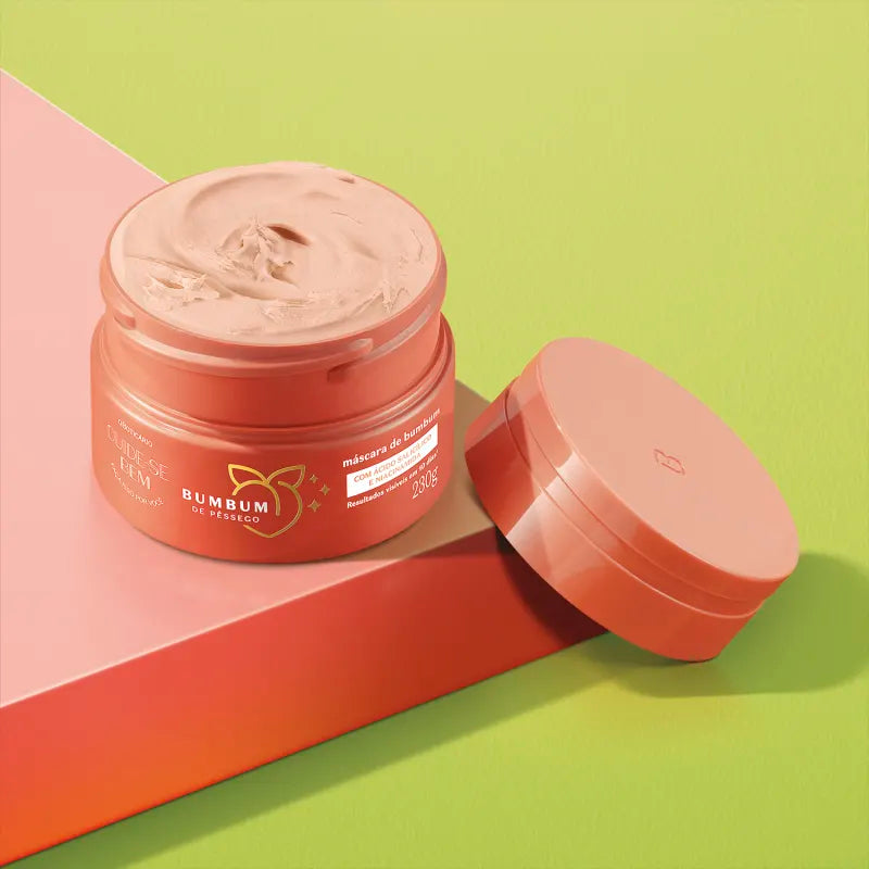 Creme Esfoliante de Bumbum Cuide-se Bem Bumbum de Pêssego 230g