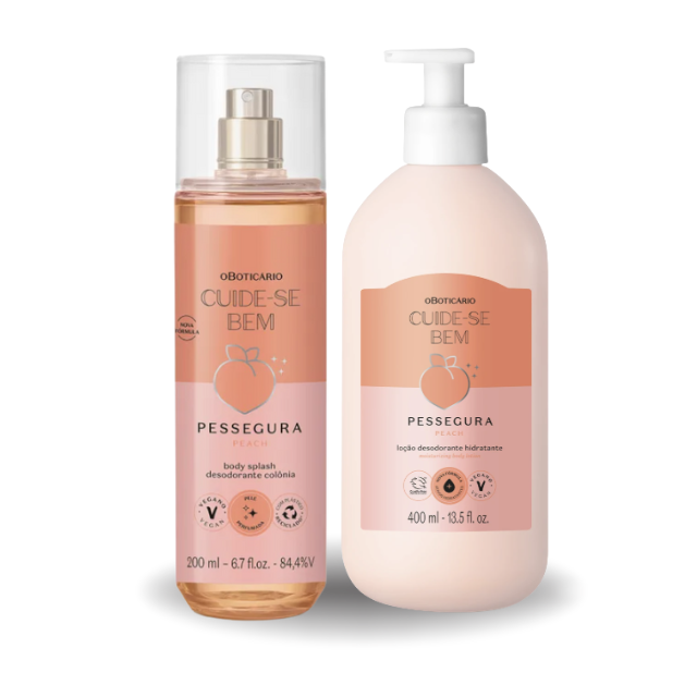 Kit Pessegura (hidratante + body splash)