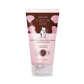 Creme Esfoliante Corporal Cuide-se Bem Deleite Chocolatudo 150ml