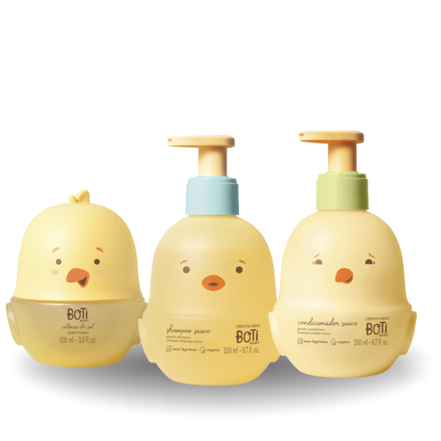 Kit Boti Baby (shampoo + condicionador + colonia)