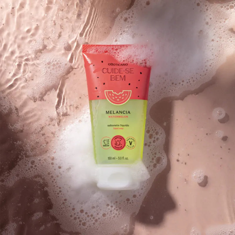 Sabonete Líquido Corporal Cuide-se Bem Feira Melancia 150ml