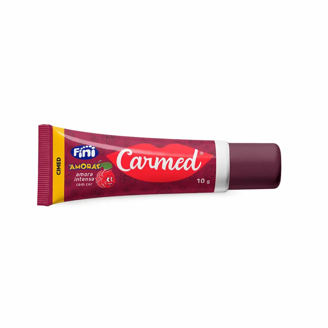 Hidratante Labial Carmed Fini Amoras Intensas com Cor 10g