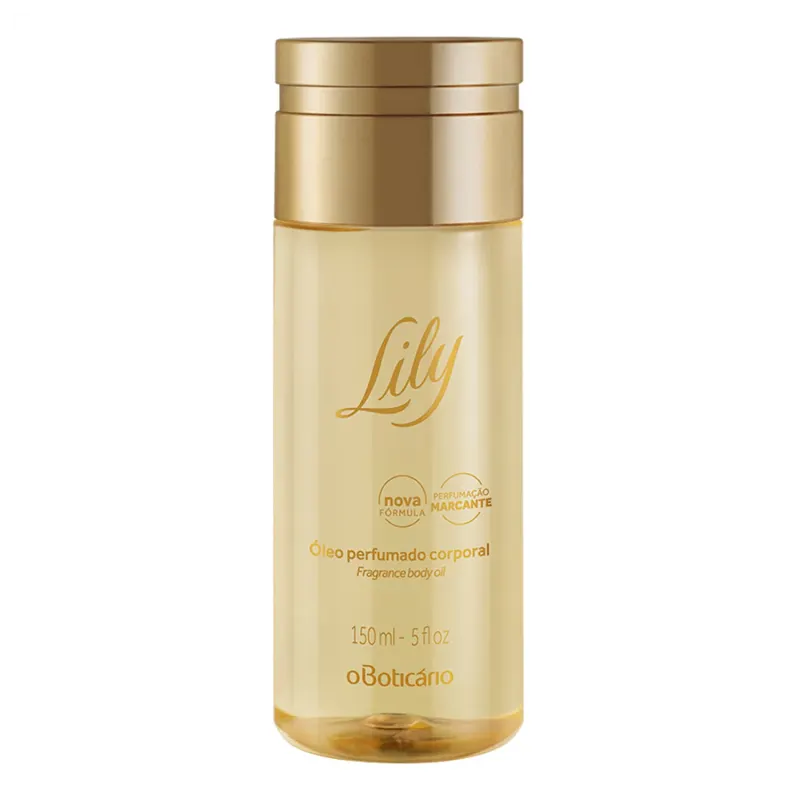 Óleo Perfumado Desodorante Corporal Lily, 150ml