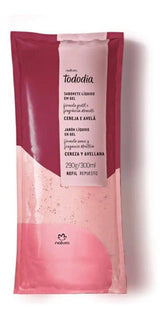 Refil Sabonete Líquido em Gel Tododia Cereja e Avelã